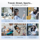 Hohem iSteady XE Kit Smartphone Gimbal 3-Achsen Handheld Stabilisator Handy Selfie Stick Stativ mit magnetischem Fülllicht Videoaufnahme