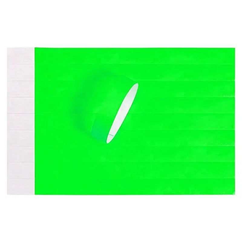 DUBAND 1000 Pcs No Logo Paper 3/4 Inch Wristbands for Event, Sport Wristband, Tyvek ID Festival Paper Bracelet