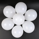 100Pcs Bulk Wedding Decor Round White Balloon Birthday Balloons Men Set 25.4X25.4X25.4CM Party Emulsion Decorations Indoor Man