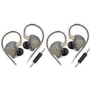 KZ EDX Lite IEM Monitor Headphones Dynamic HIFI Bass Music Earbuds In Ear Wired Earphones Noise Cancelling Sport Gaming Headsets