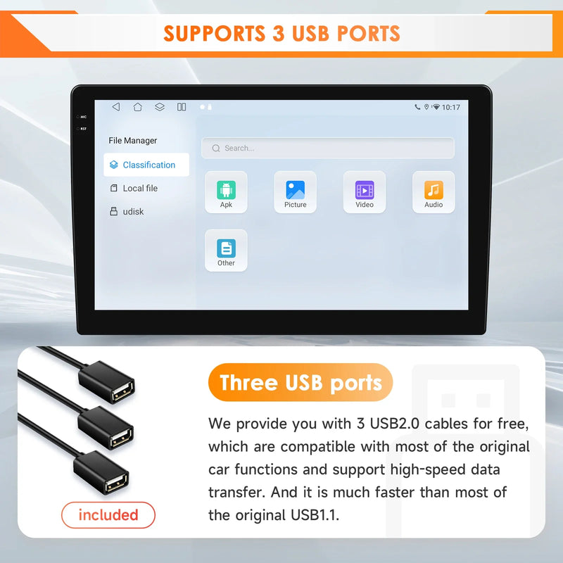 2Din 360Camera Android13 Car Radio For Ford Focus 2 Mk2 2004-2011 Car Multimedia Player Intelligent Screen autoradio Carplay SWC