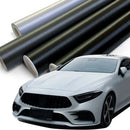 Car Stickers Brushed Aluminum Vinyl Film Car Wrapping Waterproof Air Free Bubble Decal Stickers for Motorcycle Car Accessories