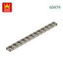 Wange 52Pcs/Lot 60479 1x12 Plate Building Blocks MOC Accessories Compatible with Construction Bricks Children Educational Toys