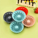 【Hot sales】12 non-stick silicone mini cake pans - perfect for fluted tube cake making and baking - easy to clean