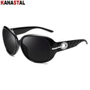 Ladies Classic Polarized UV400 Sunglasses Butterfly Big Frame Eyeglass Sunscreen Traveling Party Eyewear Women Diamond Elegant