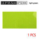 Baseplate 32x32 16X32 Dots Classic Brick Plate Building Blocks DIY Constructor Parts Baseplates Compatible Brands City Friends