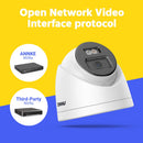 ANNKE 4K IP Camera Outdoor Indoor Weatherproof Turret 4K Video Surveillance Cameras Audio Recording CCTV Cameras 8MP POE Cameras