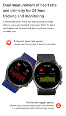 The BioPulse Pro | AMOLED Health Smartwatch — ECG, Blood Pressure & AI Body Scan