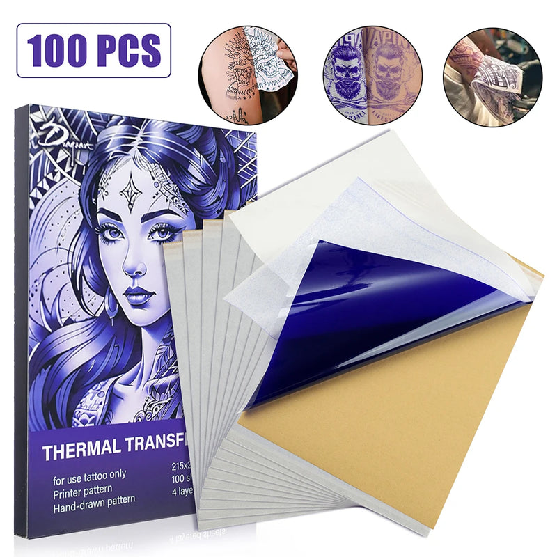 Top P19 Thermal Tattoo Printing Machine Tattoo Stencil Printer Tattoo Thermal Copier Machine A4 Paper Tattoo Printer Portable