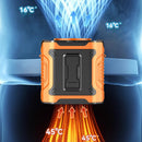 The Zephyr | 4000mAh Rechargeable Waist-Clip Personal Cooling Fan