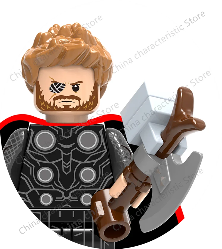 XH1290 Movie animation Thor Thunder blocks minifigure action figure education for children Toy building block gifts XH1275