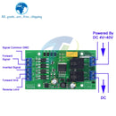 DC 6V 12V 24V DC Motor Forward and Reverse Controller 20A High Current with Limit Relay Driver Lifting Control Board P0