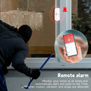 Tuya Smart Life Vibrationssensor ZigBee WiFi Tuya Sensor Monitor App-Steuerung Sicherheitsschutz Zigbee Sensor Bewegung Stoßalarm