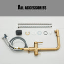 Pulling Filter Kitchen Faucet Hot & Cold Water Mixer Dual Mode Filtration Purification Kitchen Sinks 360 Rotation