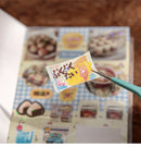 Japanese-Style Cute Sticker Book with Delicious Dessert and Cake Stationery Stickers, Suitable for Birthday and Back-to-School