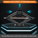 Car Tyre Changing Tools Kit Universal Scissor Jack 2 Ton Labor-Saving Scissor,with Hexagonal Lug Wrench for Cars/SUVS/Sedans