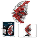 5749 Teile UCS T6-Shuttle Raumschiff Modell Bausteine Space Jet Flugzeug Moc Steine Schreibtisch-Display Weihnachtsgeschenke für Kinder Spielzeug