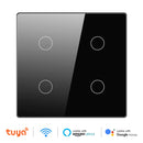 Tuya Smart WiFi Light Switch 4x4 Brazil Light Wall Switches Touch Panel 4/6 Gang Wireless Control for Alexa Google Home 100-250V