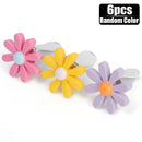 1/2/3/6pcs Car Air Outlet Perfume Clip Cute Mini Flower Aromatherapy Creative Car Interior Decoration Air Freshener Accessories