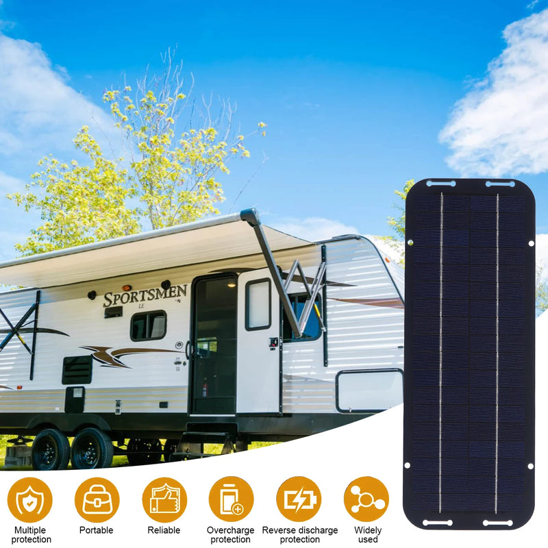 30W Solar Panel Kit Complete 12V Polycrystalline USB Power Portable Outdoor Rechargeable Solar Cell Solar Generator for Home