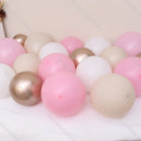 5/10/12/18inch Macaron Pink Matte White Beige Chrome Champagne Balloons DIY Balloons Garland Arch Easter Baby Shower Decorations