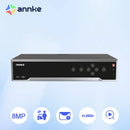ANNKE 4K 32 Channel PoE NVR Recorder with 16 PoE Ports, 12MP Video Resolution H.265+ Motion Detection, Remote Access 8MP NVR
