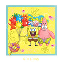 Cartoon Yellow Sponge-Bob Theme Party Supplies Disposable Tableware Plate Cup Tablecloths Balloons For Kids Birthday Baby Shower