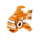 Knew Built Lantern fish So On Marine Animal Series Building Blocks Toys - Perfect for Kids,Gift Educational Ocean World Toy Set
