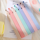 6tlg/Set Pastell Textmarker Kawaii Schreibwaren Farbmarker Schulbedarf Studentenmarker Textmarker Japanische Schreibwaren