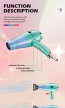 The Ion Architect | Professional 2400W Negative-Ion Hair Dryer