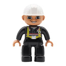 Big Size Action Figures City Princess Policemen Family Building Block Doll Character Accessory Assembly Toys for Children Gift