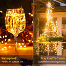 7m/12m/22m/32m Solar LED Fairy String Light Outdoor Waterproof 8Modes Street Garland for Party Wedding Christmas Decoration Lamp