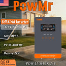 The Grid Forge | 24V 4000W Pure Sine Wave Off-Grid Solar Inverter with 140A MPPT