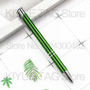 Wholesale 100 50 20Pcs Laser Engraver Personalized Customized Logo Ball Pen Creative Business School Birthday Wedding Small Gift