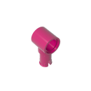 Gobricks GDS-925 Technical, Pin with Friction Ridges Lengthwise and Pin Hole compatible with lego 15100  DIY