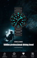 The Abyssal Sentinel | 200M Automatic Diver with Sapphire Crystal