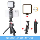 Ulanzi ST-06S Vertical Shooting Phone Mount Holder for DSLR Camera Monitor Mount Tripod Mount Clamp for Smartphone Vlog Shooting