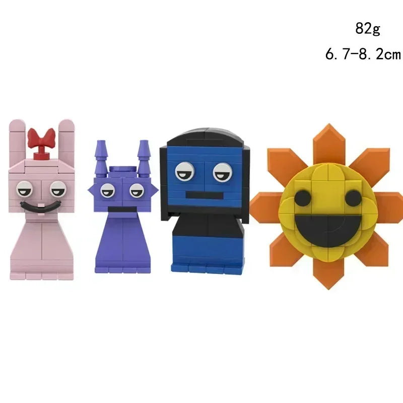 Sprunki Blocks Toys Sprunki Incredibox Building Blocks Model Children's Educational Oren Wenda Building Block Toys for Kids Gift