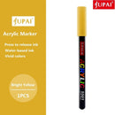 Jupai 1PCS Acrylic Marker Pens Plumones 24Color Painting Stationery Ceramic Glass Fabric Graffiti Waterproof Water-based