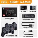 GD10 Retro TV Game Console 4K 60fps HD HDMI Output Ultra Low Latency TV Game Stick 2.4G Dual Handles Portable Home Games Console