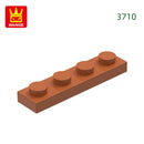 Wange 149Pcs/Lot 3710 1x4 Basic Building Block Moc Components Parts Compatible with Bricks DIY Children Assembly Toy Gift Box
