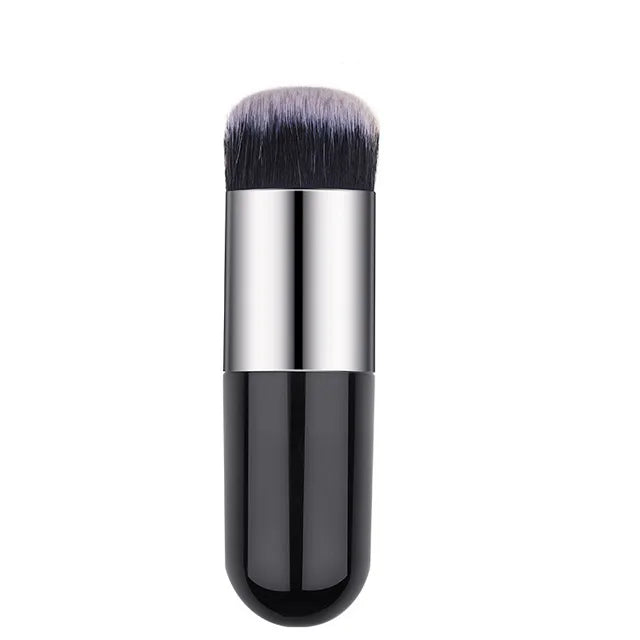 2023 New Chubby Pier Foundation Brush Flat Cream Makeup Brushes Professional Cosmetic Make-up Brush