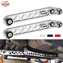 Red Black Silver Pair Billet Aluminum Rear Lower Control Arms for Honda Civic EK 1996-2000 EX Si Chassis Parts