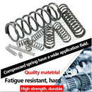 2Pcs 4.0mm Spring Steel Return Compression Spring, OD: 25mm-60mm, Length: 20mm-100mm, Industrial Machinery Spare, Customizable