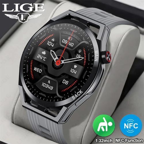The Bastion | Military-Grade NFC Smart Watch with 3ATM Water Resistance