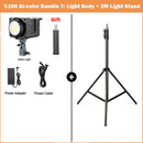 Sokani X100 100W RGB Bi-Color LED Videoleuchte APP-Steuerung Bowens Mount Beleuchtung für Fotografie Videoaufnahmen Outdoor-Drehs