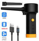 Electric Air Blower for Computer Cleaner,Cordless Air Duster,Replaces Compressed Air Can,Handy Dust for PC Keyboard Cleaning