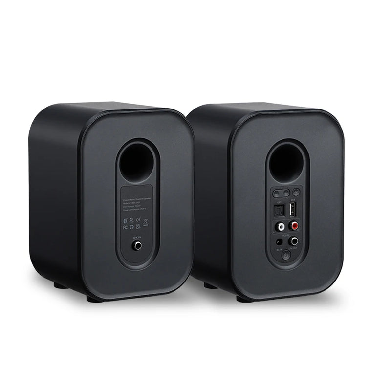 AIYIMA S400 Audio 80W Bookshelf Active Speakers Dual-Mode 3 Inch Bluetooth USB DAC for  HiFi Home Subwoofer Music System TV PC