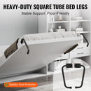 SucceBuy Murphy Bed Kit Full Size Vertical Deluxe DIY Wall Mechanical Hardware Pneumatic Lever Heavy Duty Frame for Guestroom