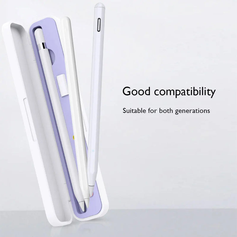 1/2PCS For Apple Pencil Storage Box Portable ABS Silicone Protective Case for Apple Pencil Pen Nib Holder For Ipad Pencil